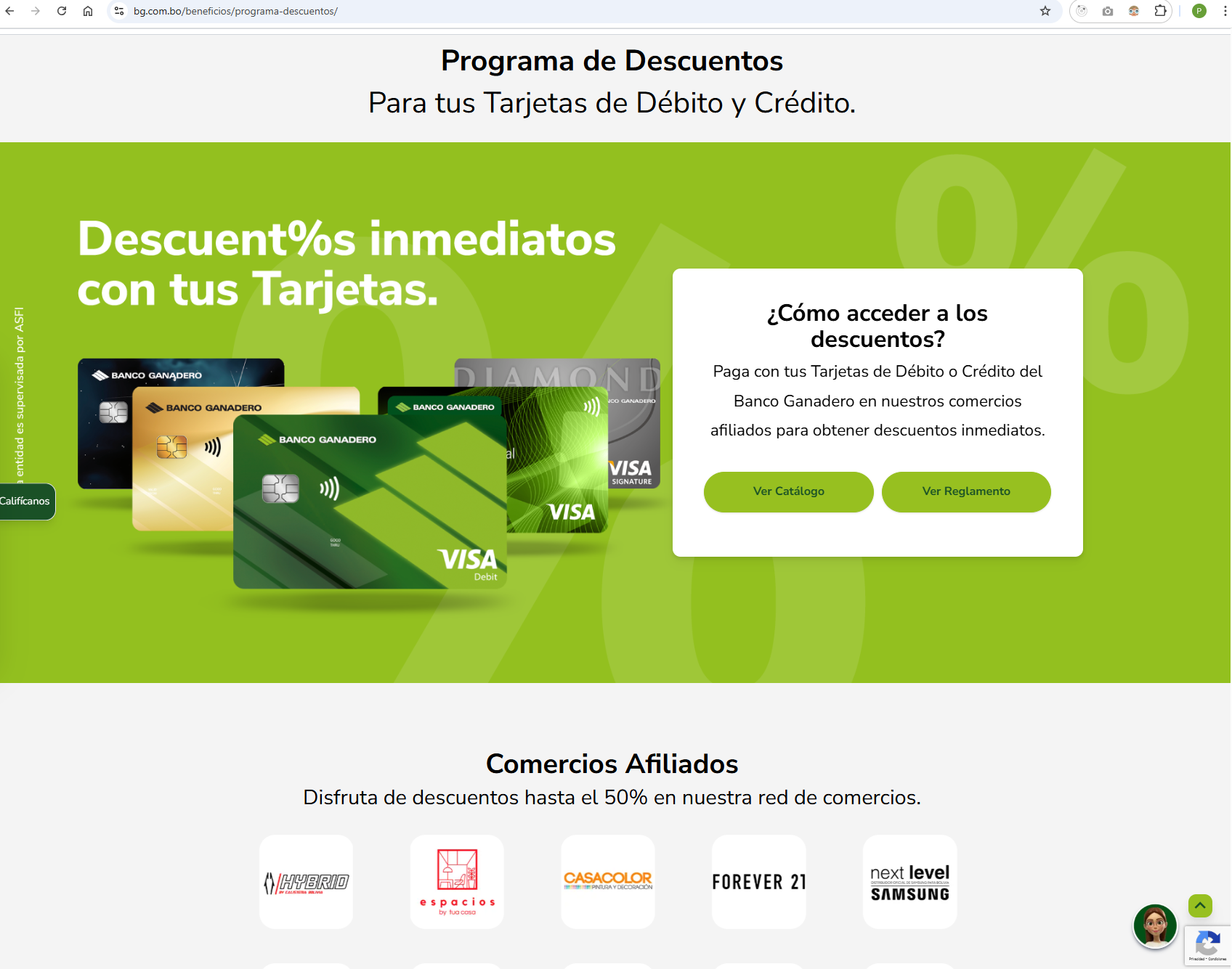 Banking Discounts Portal