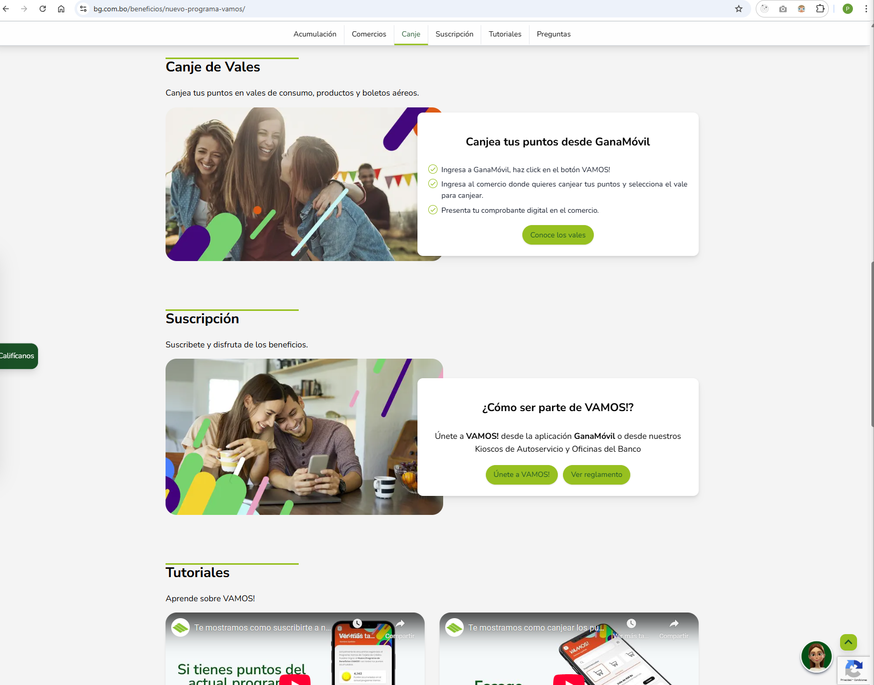 Loyalty Portal — Vamos - 2