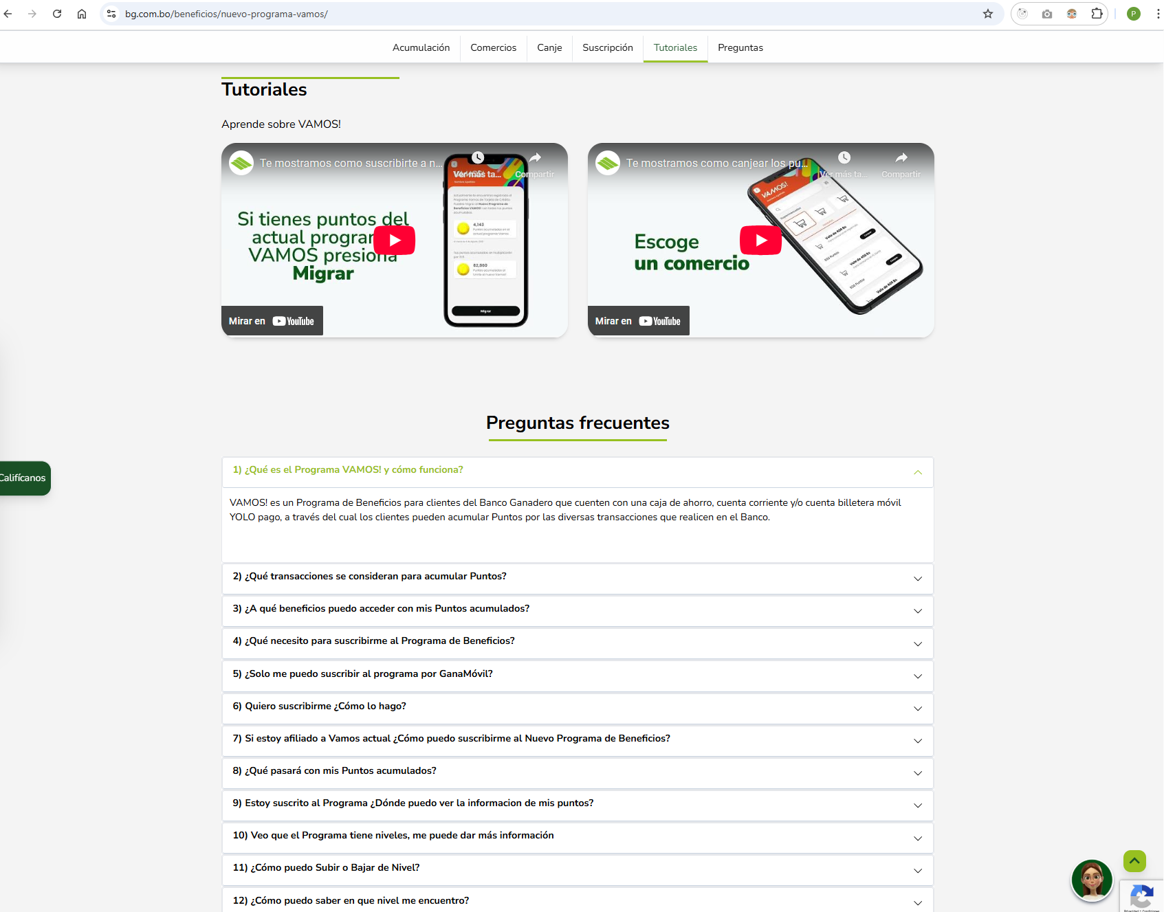 Loyalty Portal — Vamos - 3